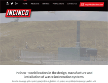 Tablet Screenshot of incinco.com